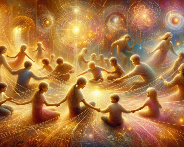 Interconnected Figures in a Circle of Unity and Energy