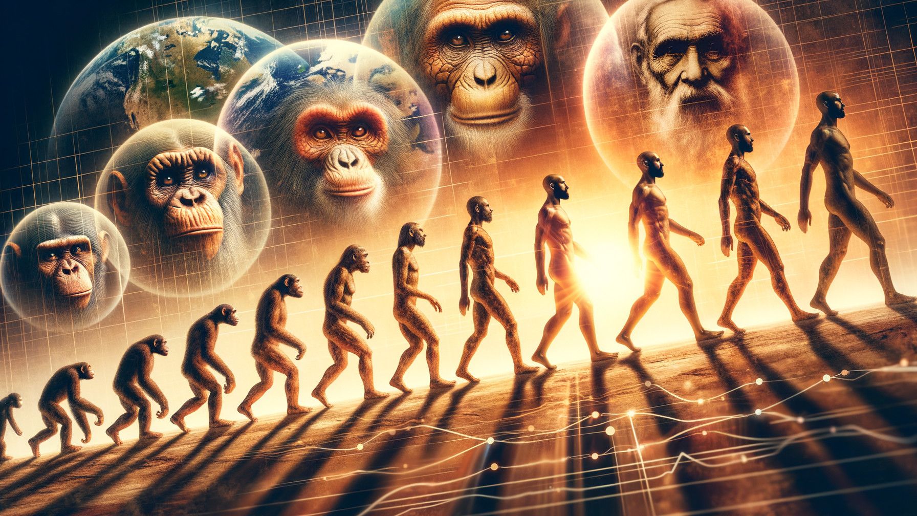 Evolution of Humans from Hominids to Modern Era