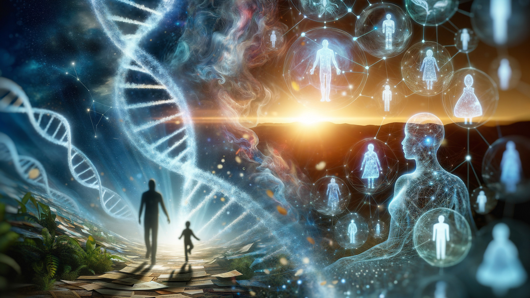 Fantastical Landscape of DNA and Human Connection