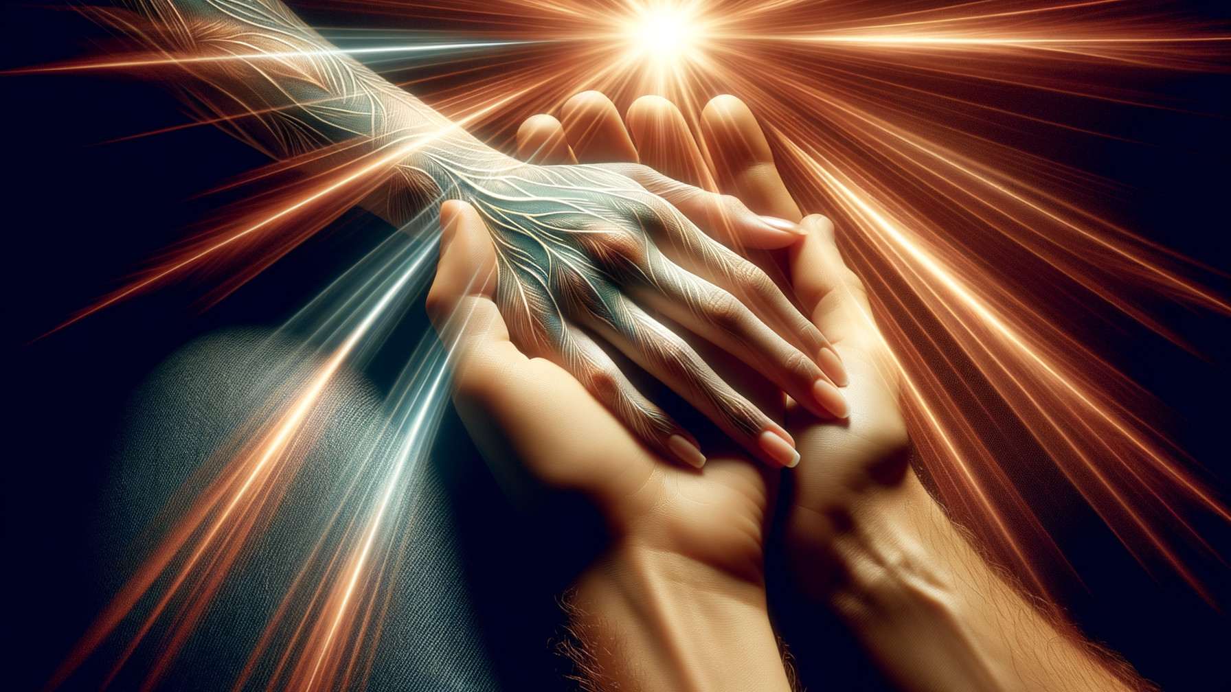 Human and Robotic Hands Reaching for Connection