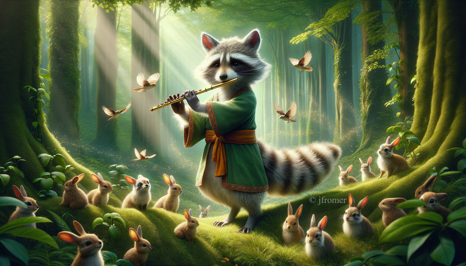 The Piper Raccoon