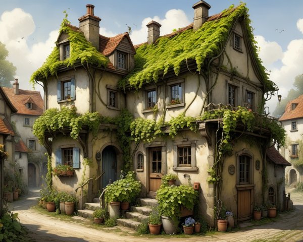 Charming Cottage in Quaint Village with Rustic Features