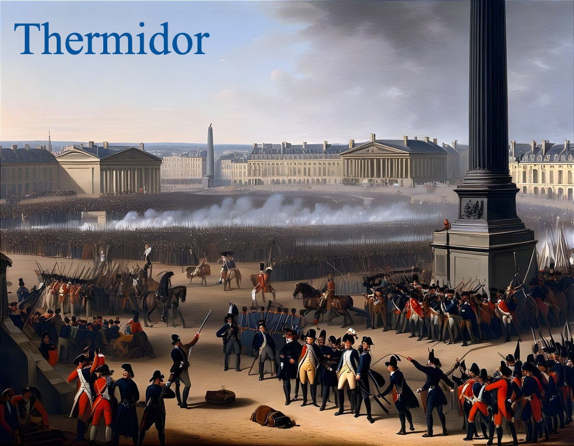 Dramatic Scene from the Thermidor Phase of Revolution