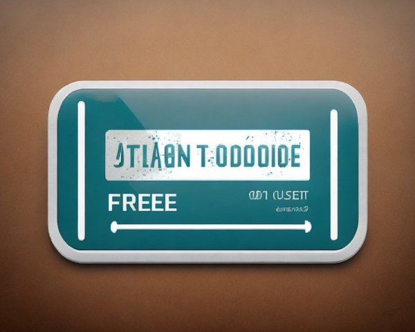 Modern Minimalist Design with Teal Background and Badge