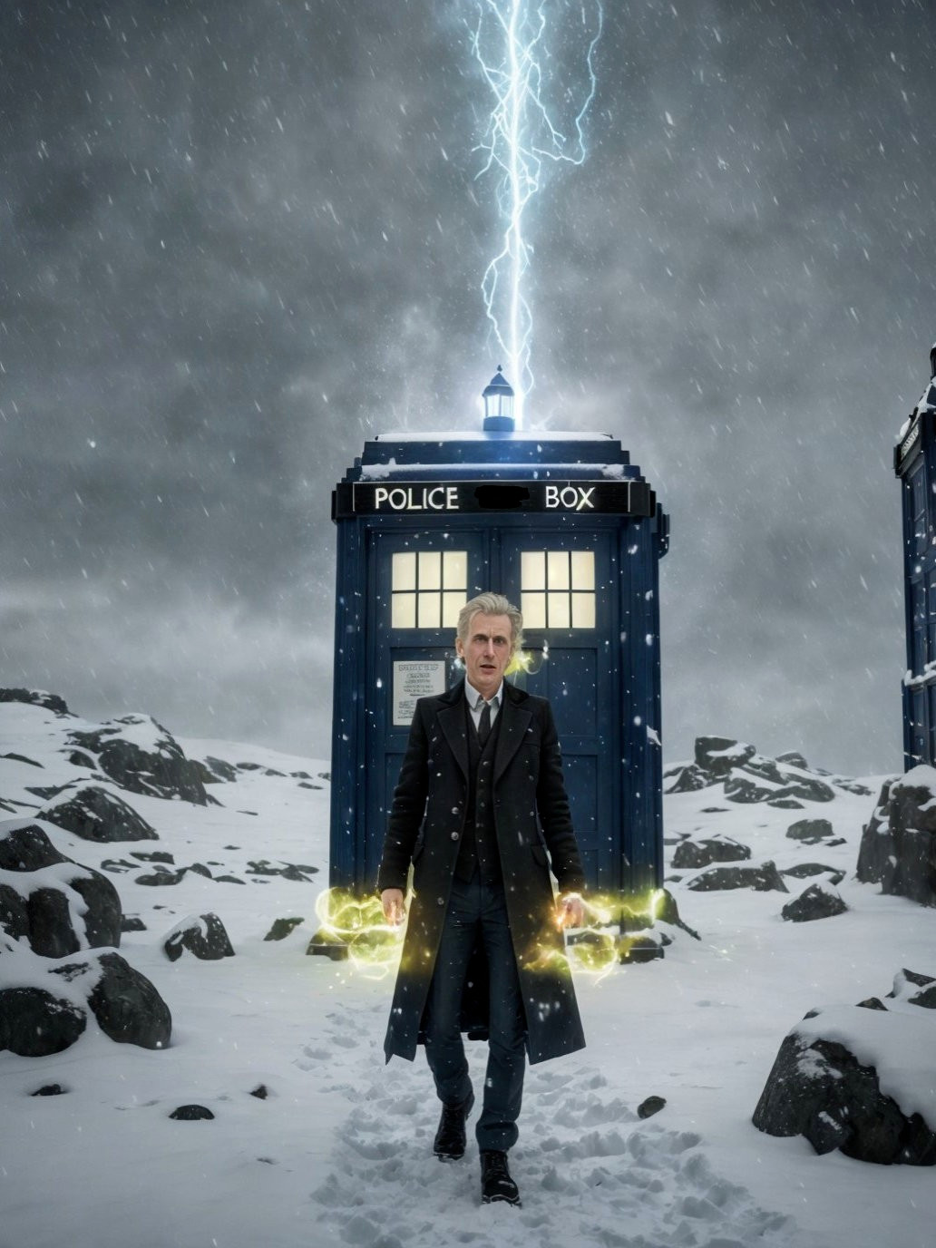 A long time ago, at the south pole The Doctor refused to regenerate...