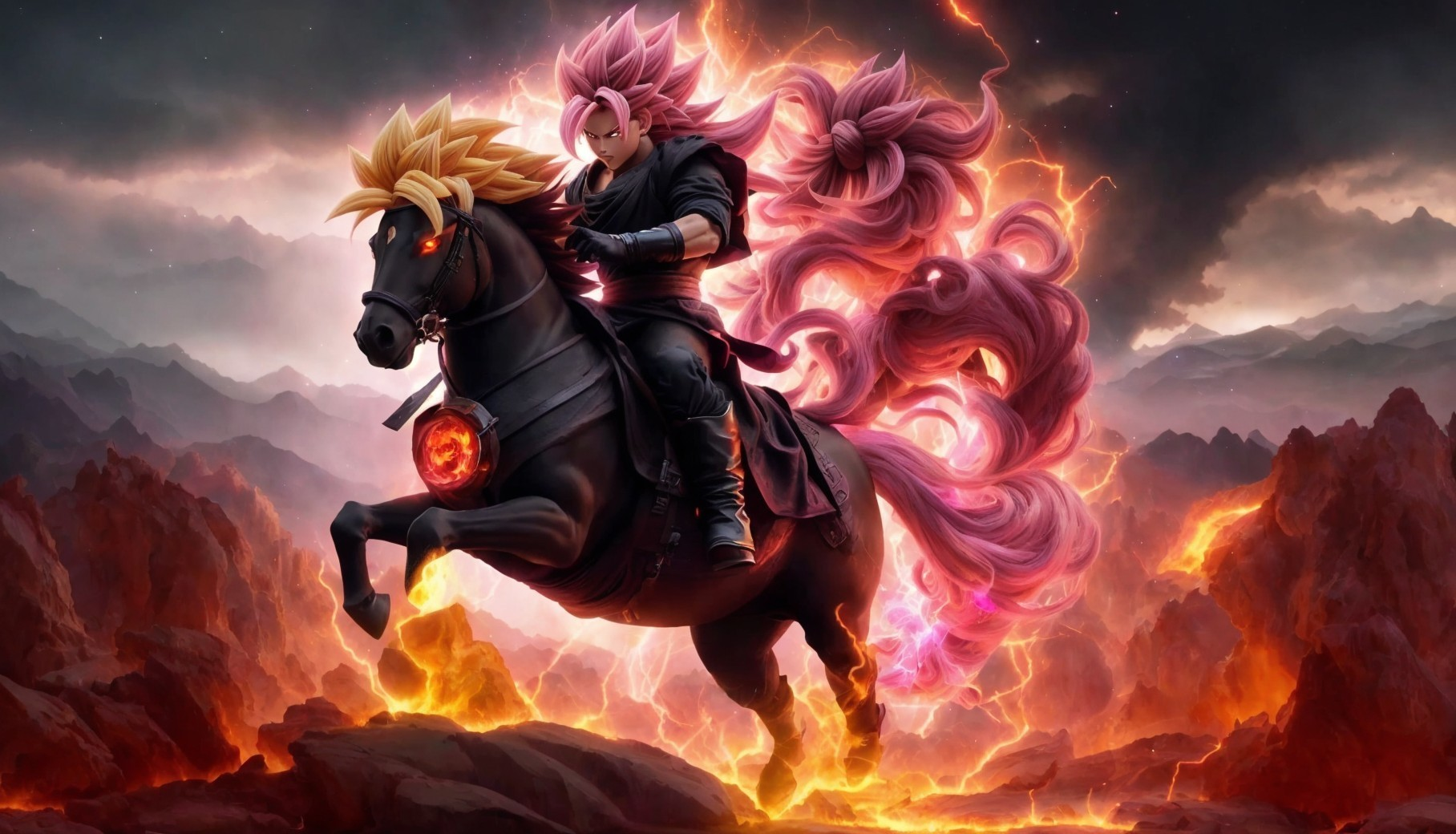 Goku Black, Dark Rider