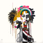 Stylish Young Girl in Vintage Aviator Goggles and Jacket