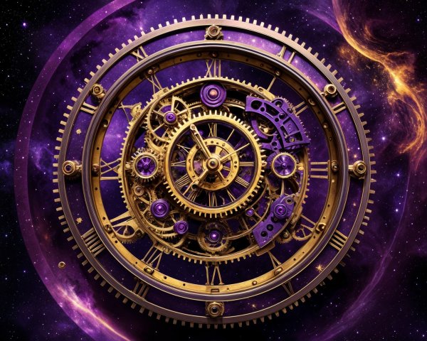Intricate Clockwork Mechanism in Cosmic Background