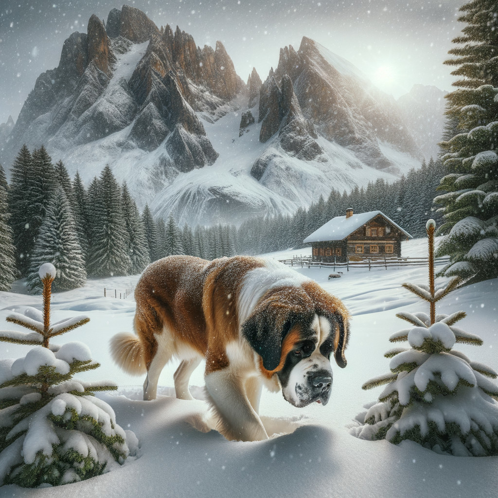 Winter Wonderland: A Dog's Alpine Adventure