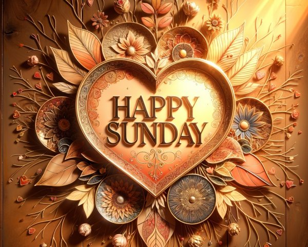 Intricate Paper Cut-Out Design with Heart and Flowers