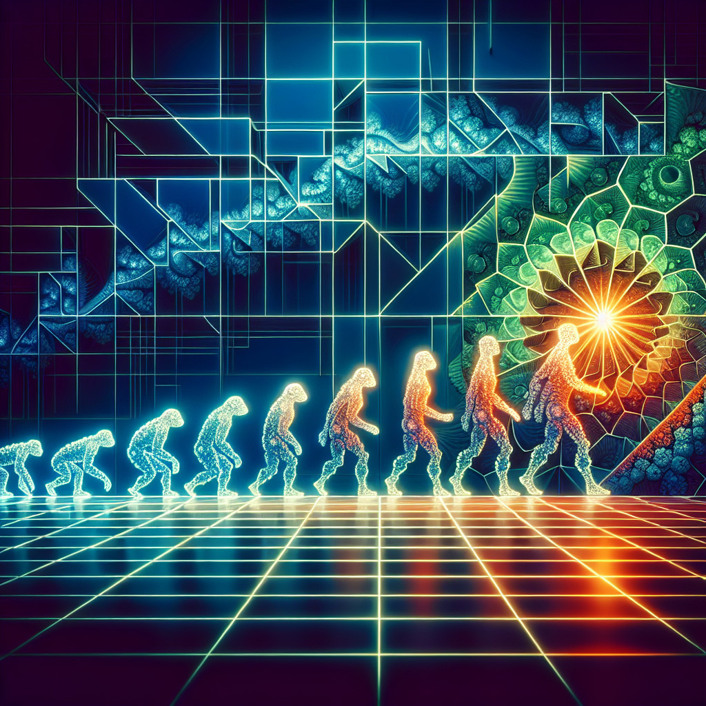 Stylized Evolution Representation with Abstract Background