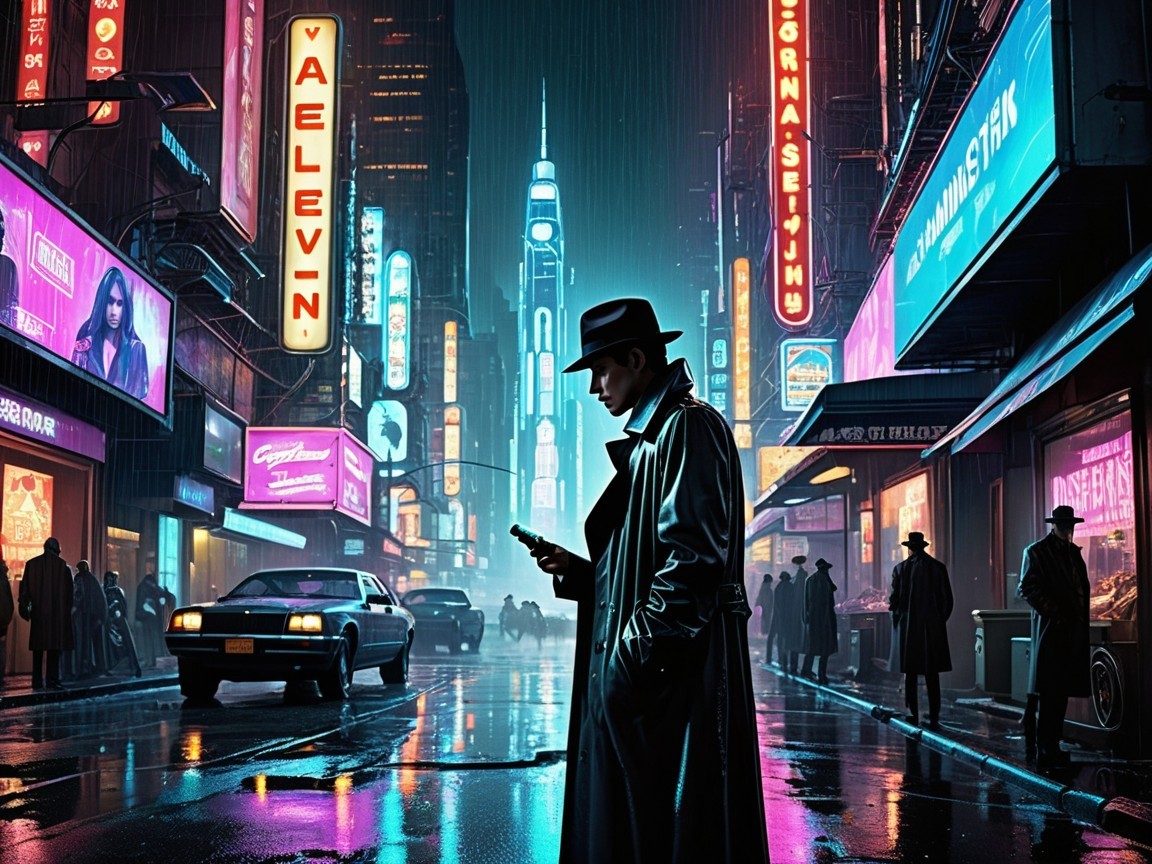 Cyberpunk Noir City