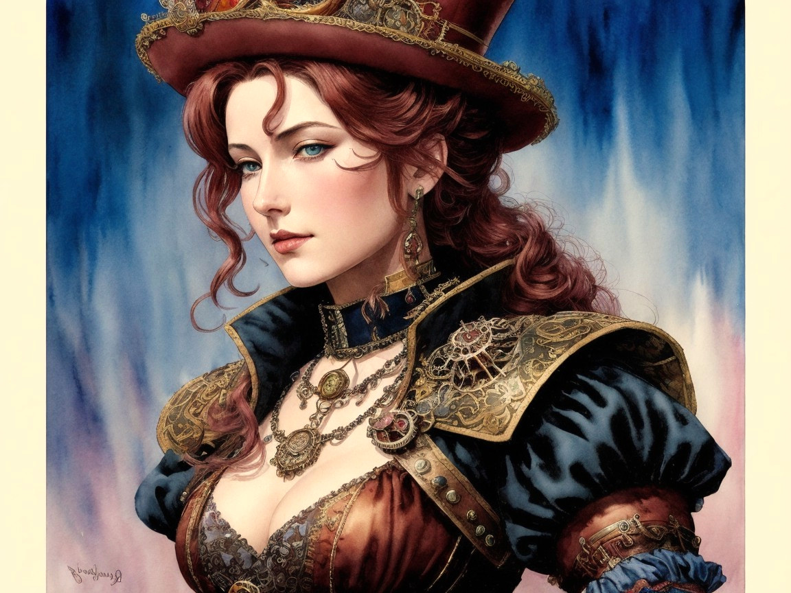 Steampunk Fashion: Elaborate Outfit and Accessories