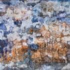 Solitary Figure by Thatched Cottage Under Moonlit Sky