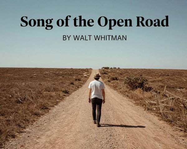 Person in white t-shirt walking down a dirt road
