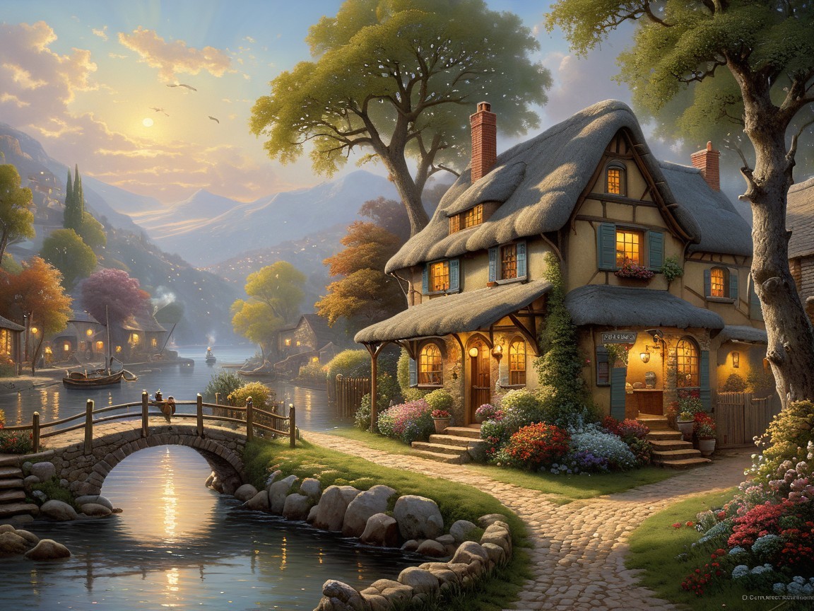 Charming Cottage by Serene River with Scenic Views