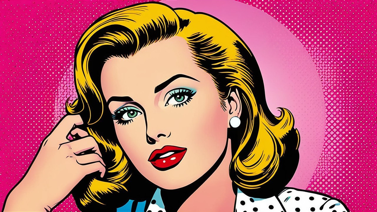 Retro Glam: A Colorful Portrait Experience