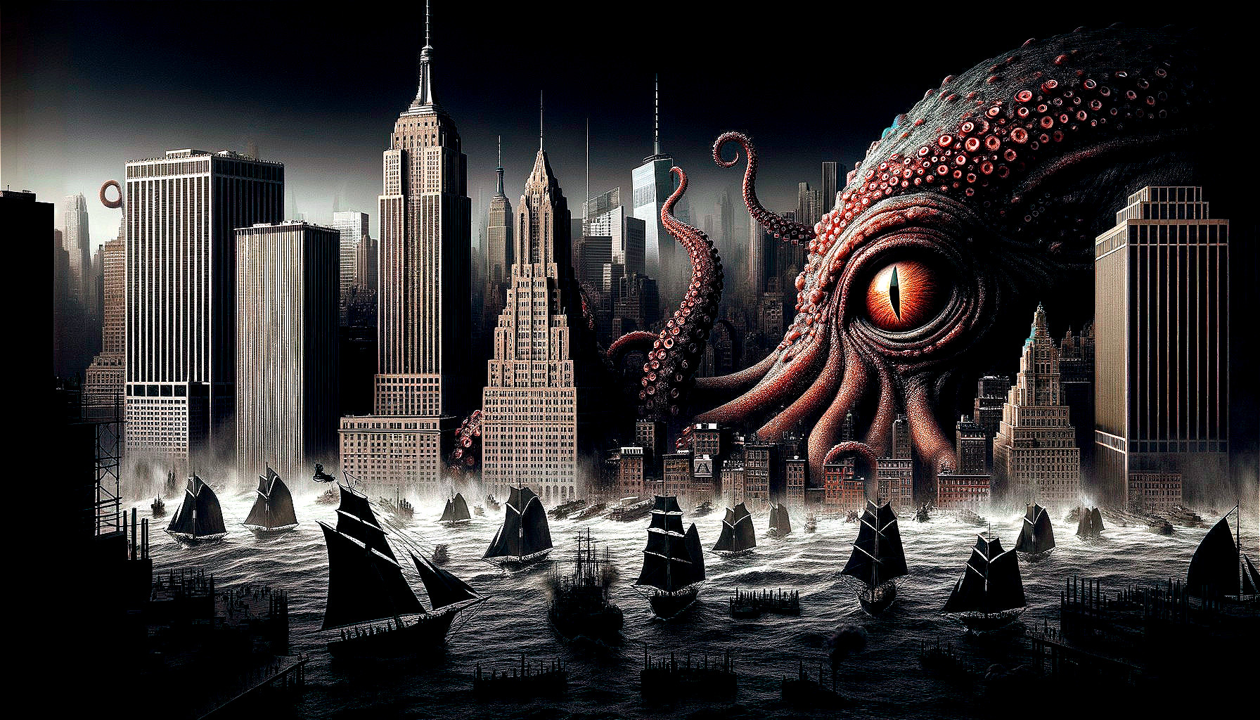 Monstrous Octo-City Rampage