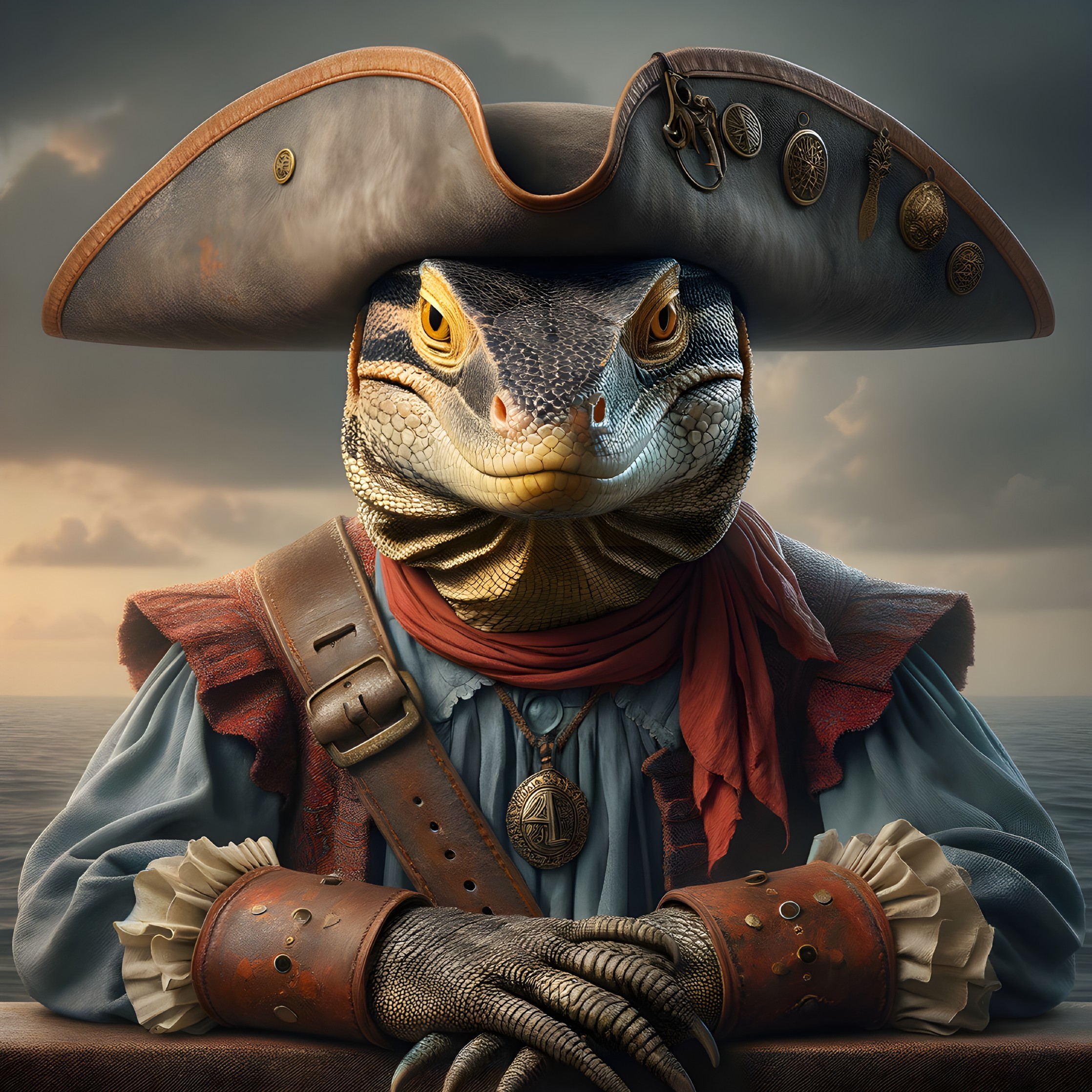 Pirates Gang, Slizard The Cunning