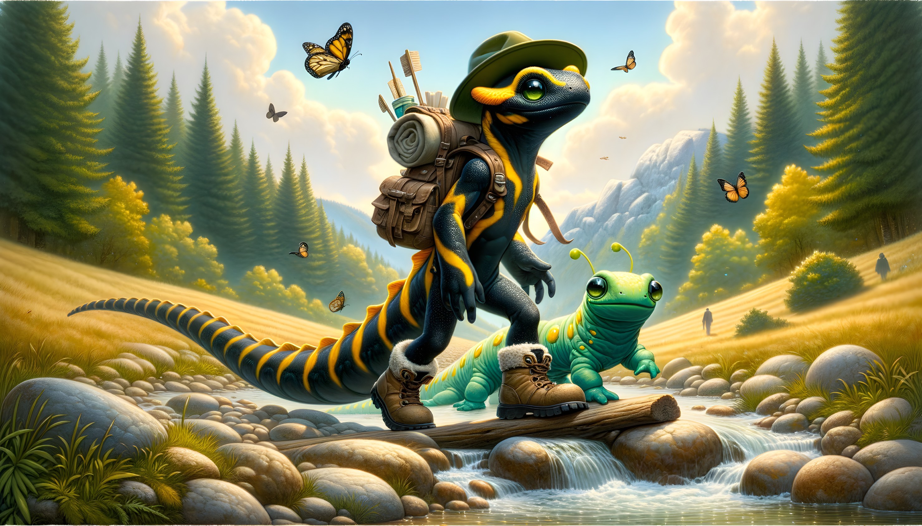 Gecko's Adventure in Enchanted Forest