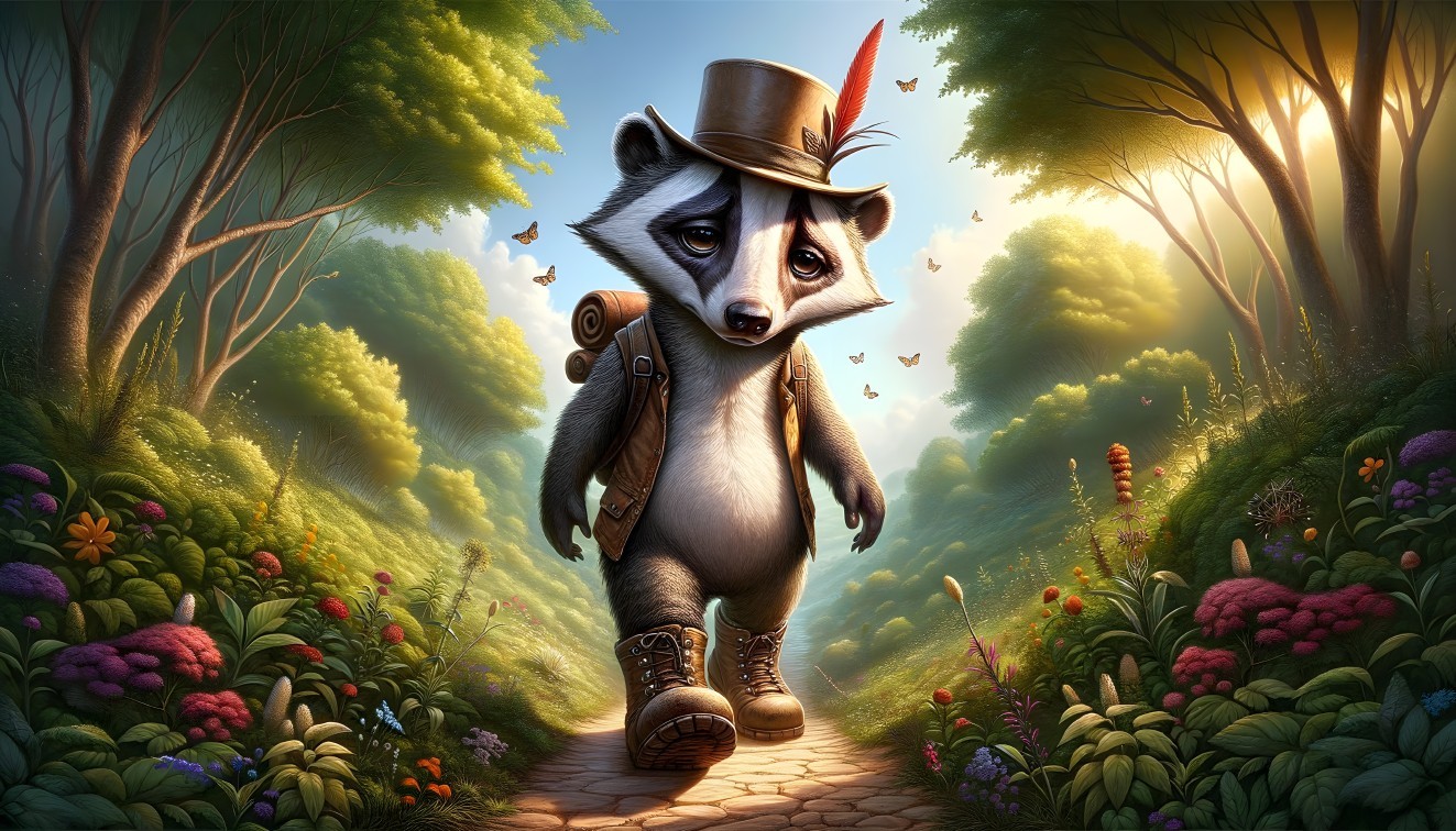 Forest Wanderer A Raccoon's Journey