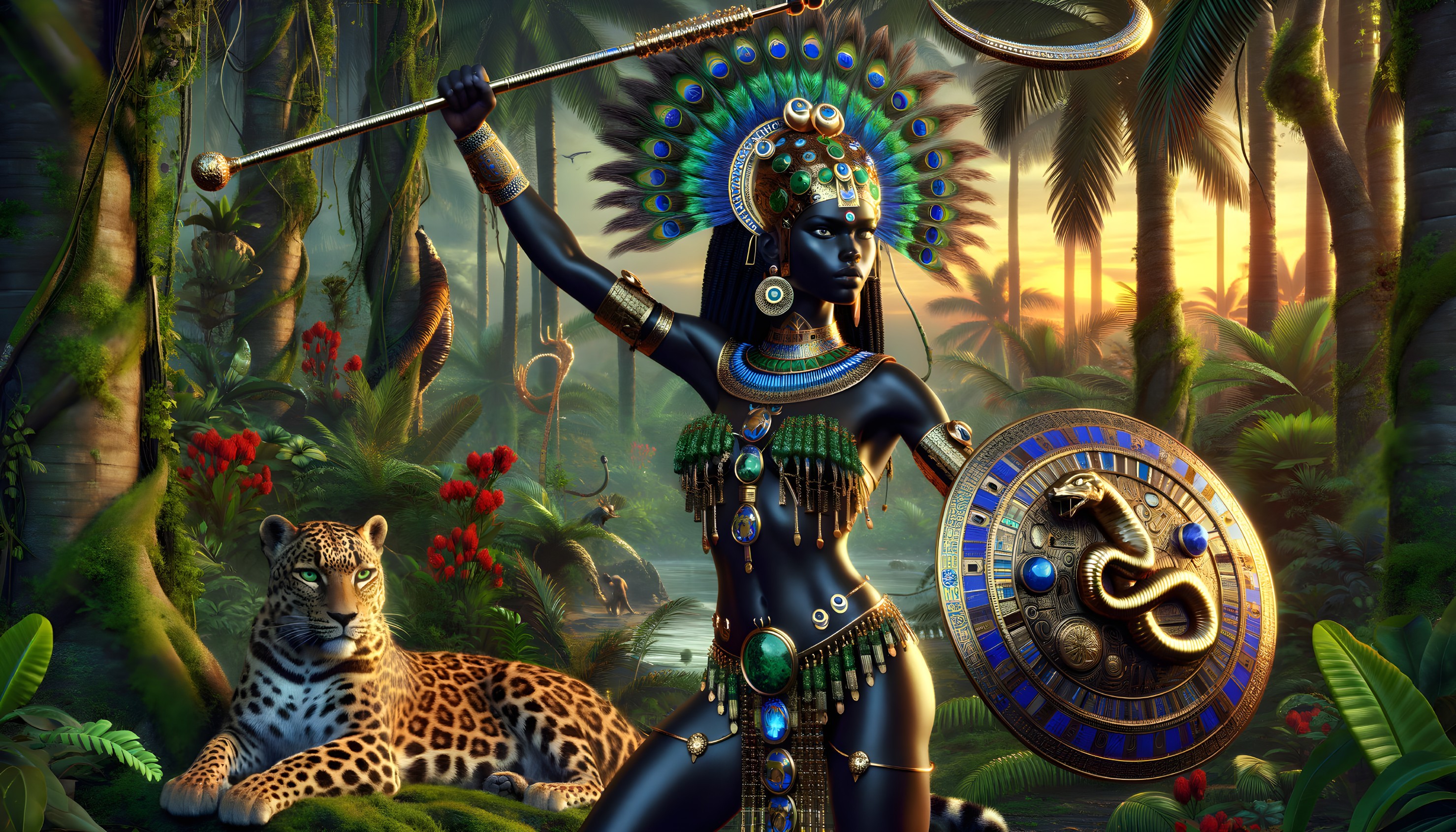 Jungle Warrior  Aztec Encounter