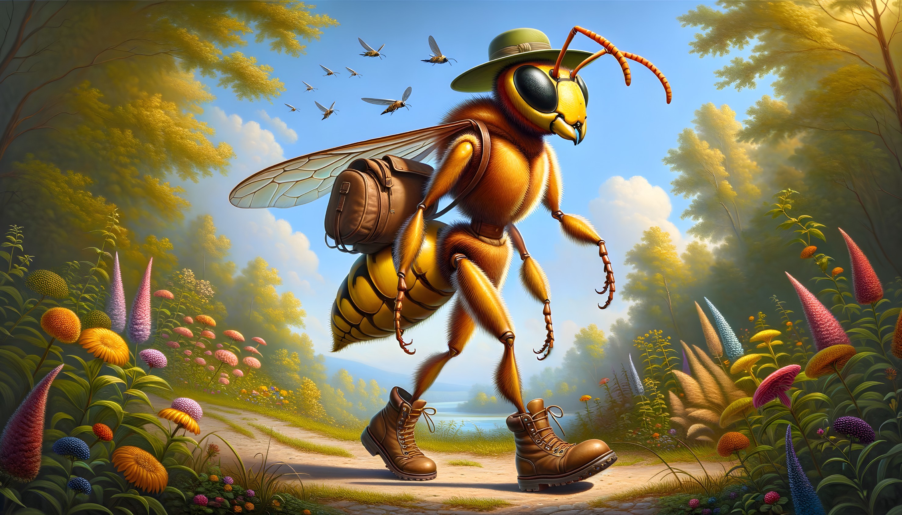 Nils The Buzzy Explorer Forest Adventure