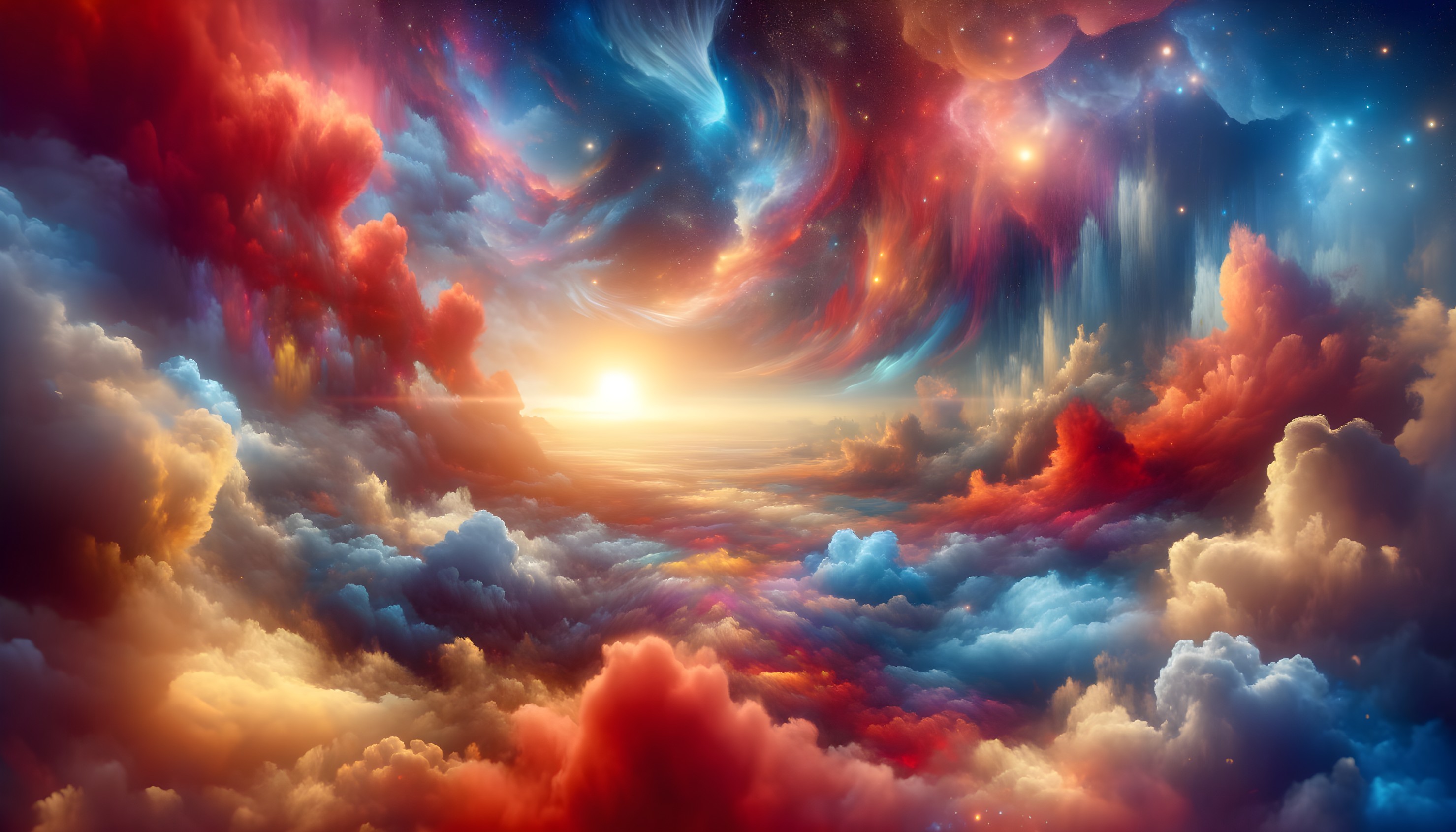 Celestial Dreamscape: Ethereal Cloudscape