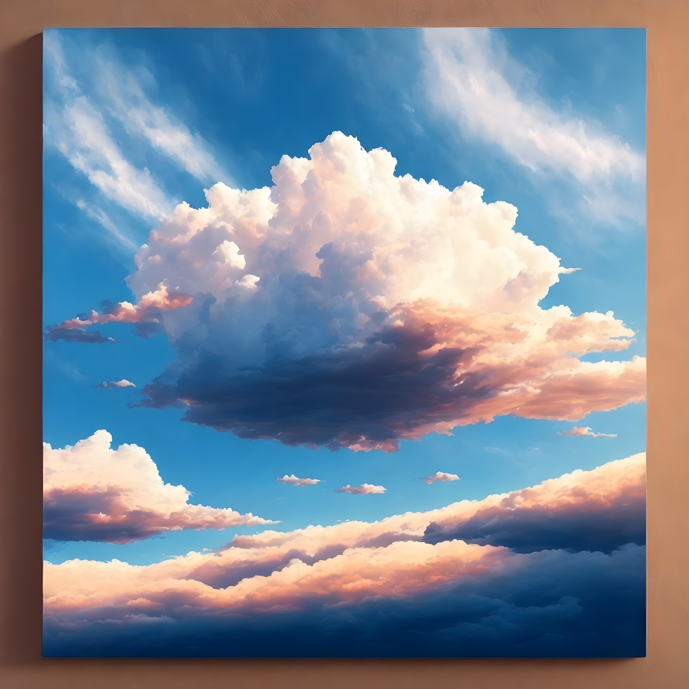 cloud on canvas