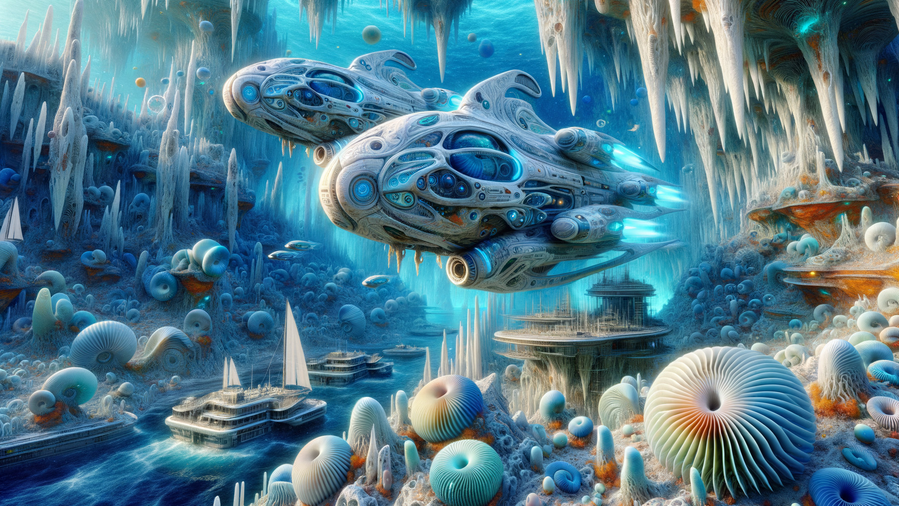 Alien ships