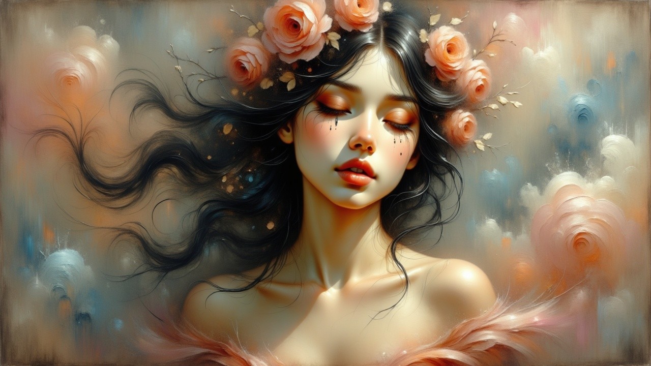 Ethereal Beauty: A Serene Portrait