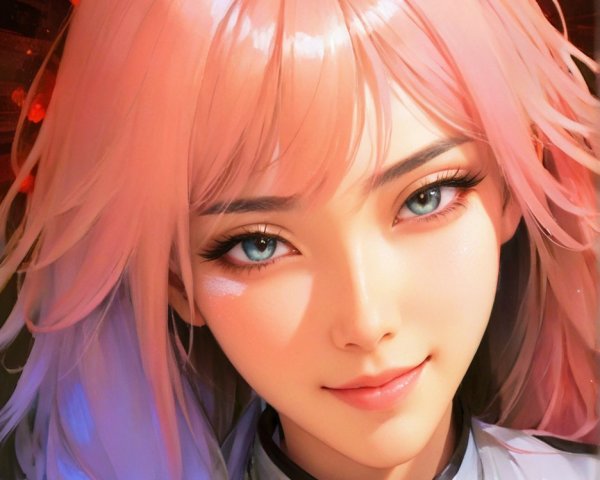 Digital painting of an anime girl in qipao attire