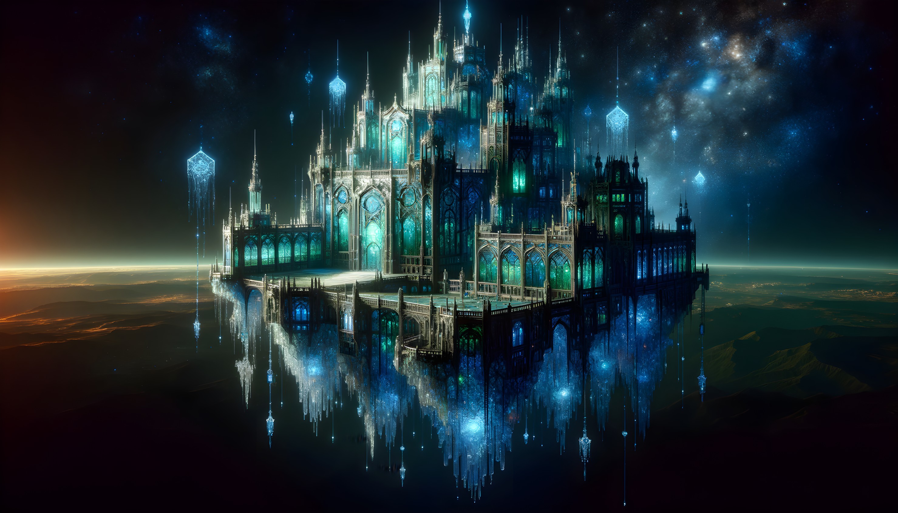 Enchanted Castle by Night