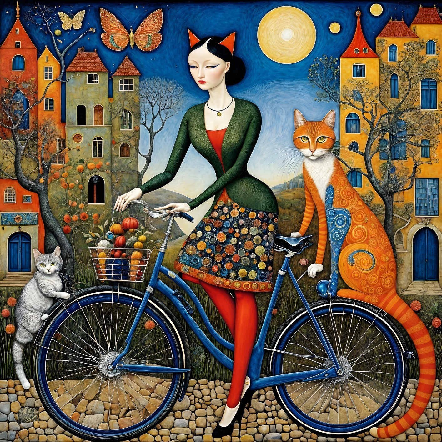 Surreal Elegance: A Whimsical Journey