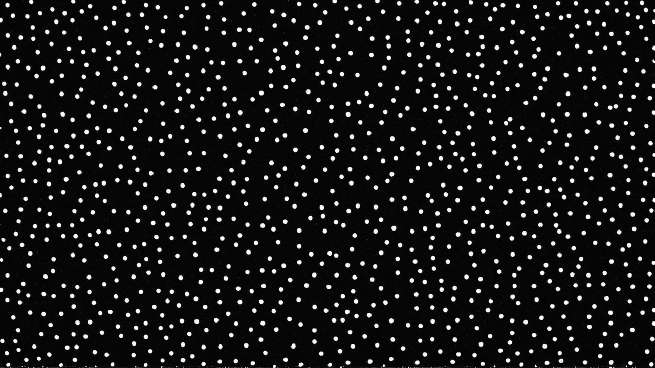 Minimalistic Starry Night Effect on Black Background