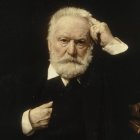 Close-Up Portrait of a Man with Blue Eyes and Beard