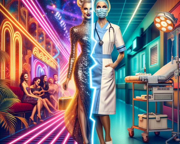 Contrasting Worlds of Nightlife and Healthcare Environments