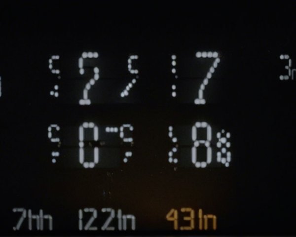 Digital Clock and Timer Displaying Time and Date