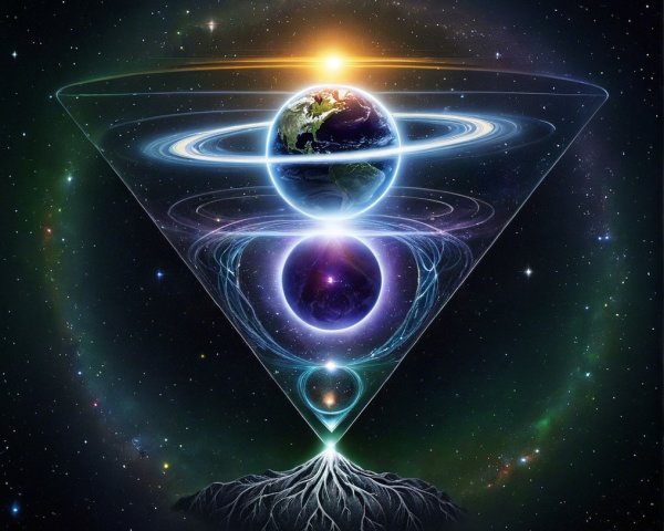 Cosmic Landscape with Triangular Structure and Orbits