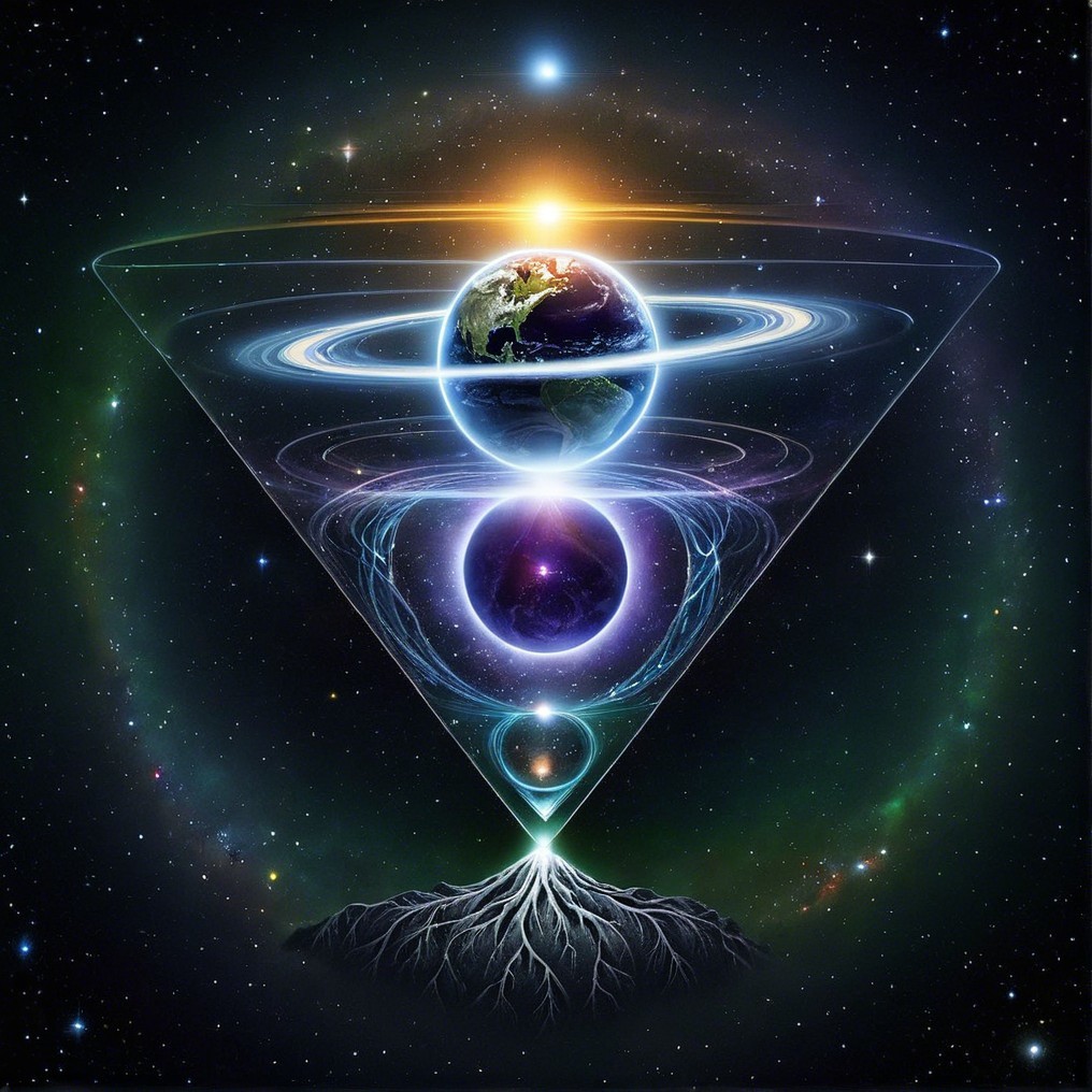 Cosmic Landscape with Triangular Structure and Orbits
