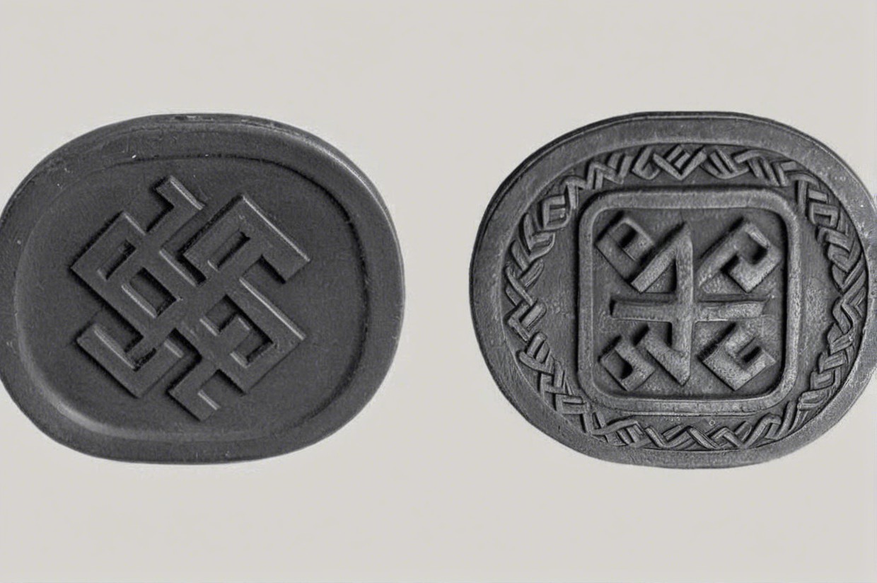 Decorative Seals with Intricate Designs and Motifs