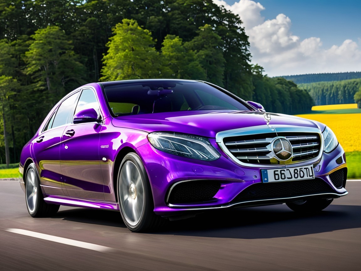 Luxury Ride Through Scenic Beauty