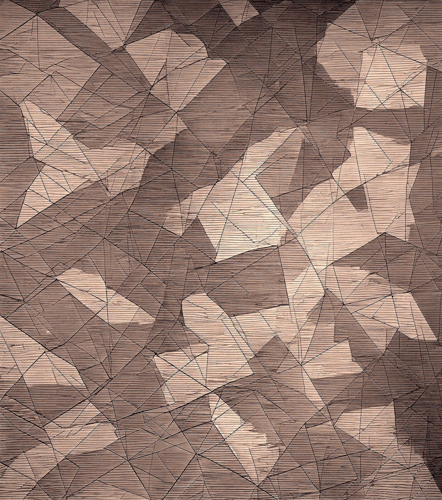 Abstract Pattern of Fragmented Light Gray Shapes