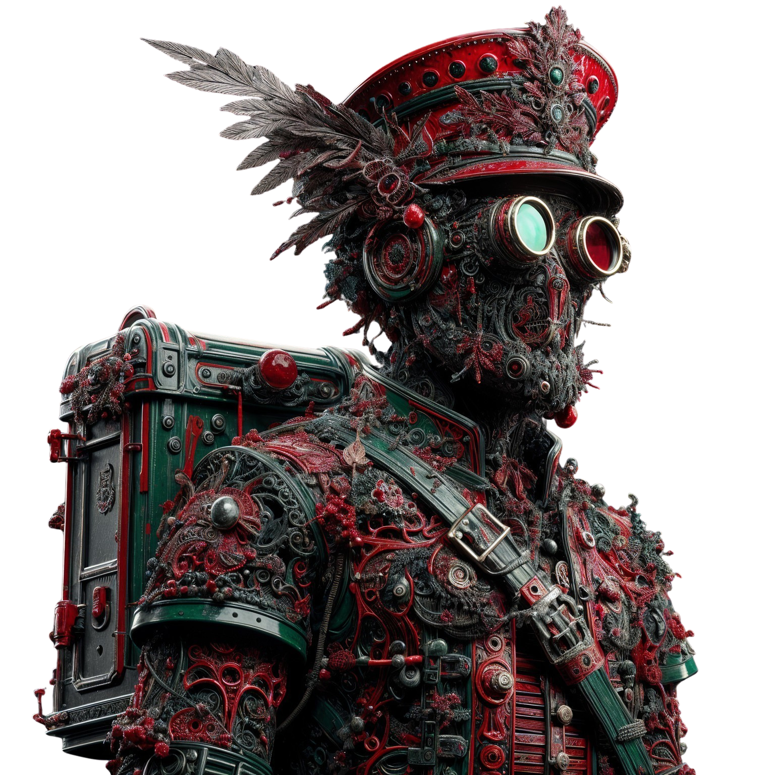 Steampunk and Post-Apocalyptic Character Design Details
