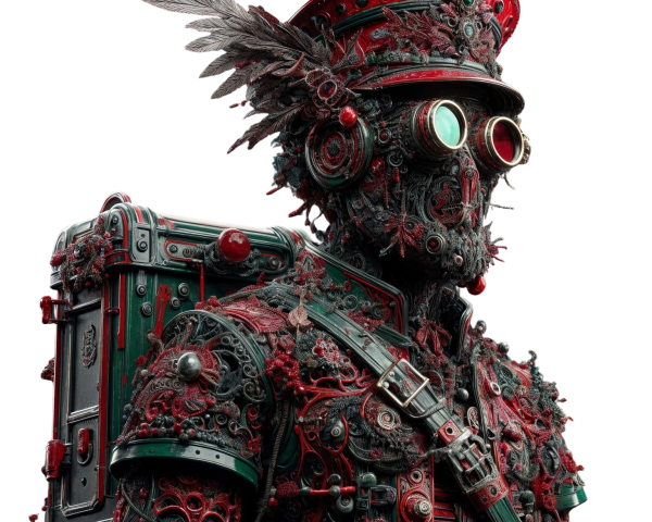 Steampunk and Post-Apocalyptic Character Design Details