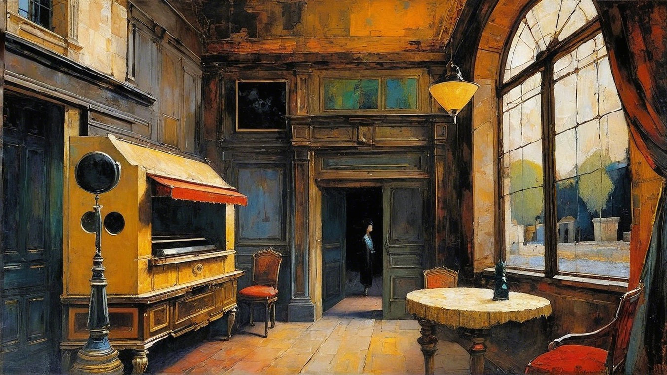 Cozy Elegantly Furnished Room with Vintage Decor