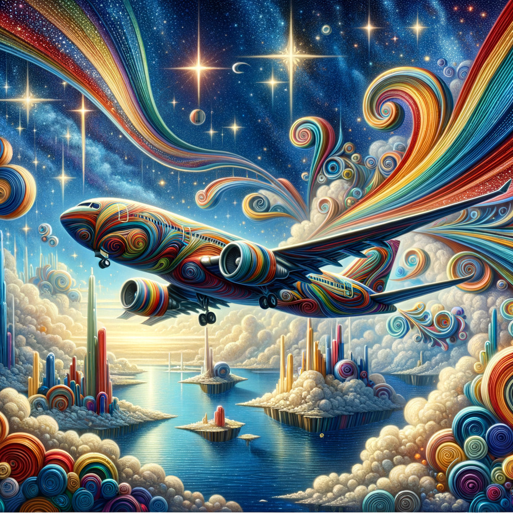 Surreal Skies: Dreamlike Landscape Adventure