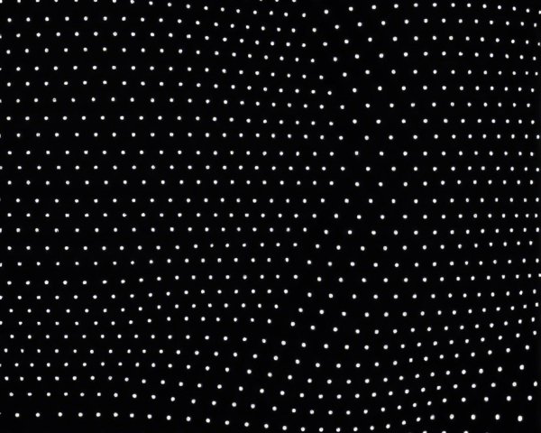 Abstract Pattern of White Dots on Black Background