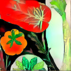 Colorful Cocktails and Desserts in a Festive Setting