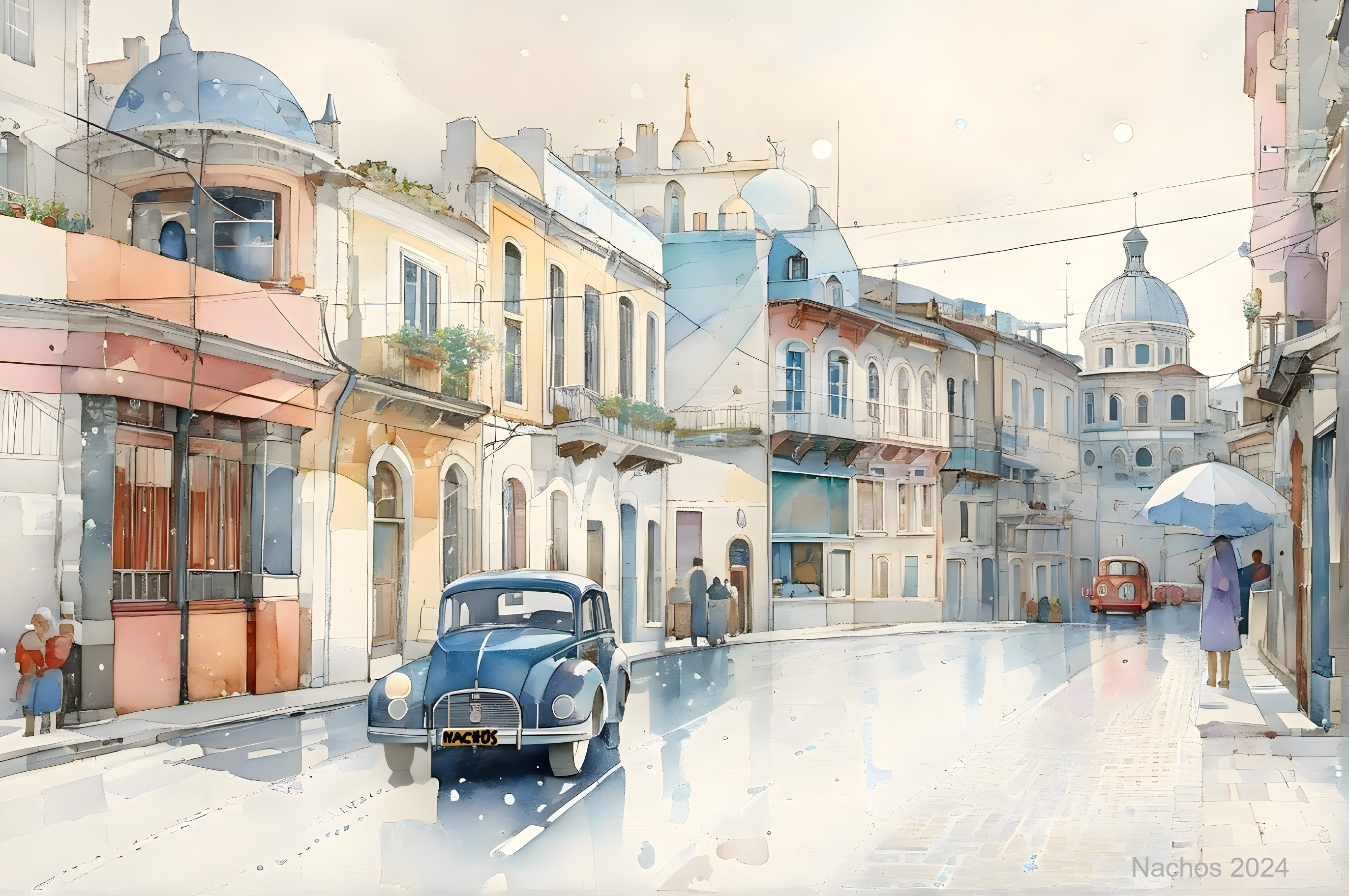 Streets, roads, railroads and towns